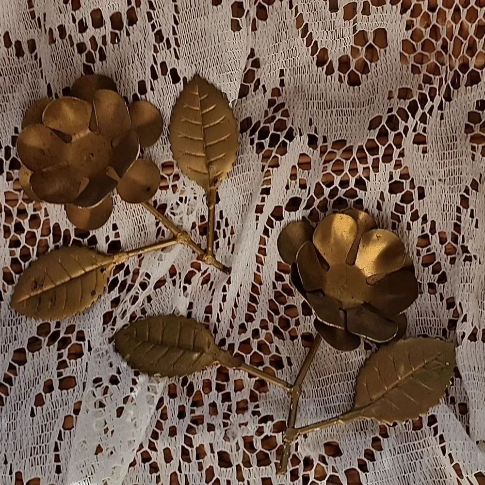 Vintage Metal Flowers